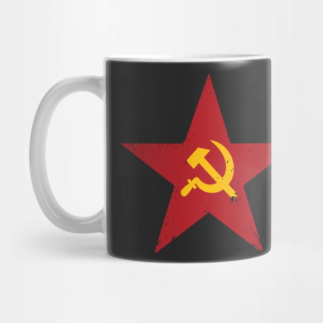 Retro Soviet Star // USSR Nostalgia by SLAG_Creative